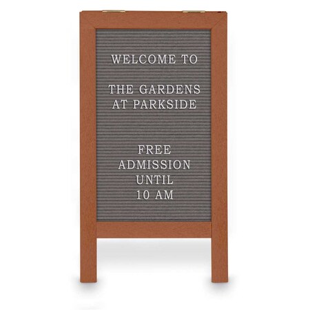 United Visual Products Corkboard, Fabrc, Gold/Amthy, 3 Door, 96x48" UV308-GOLD-AMETHY